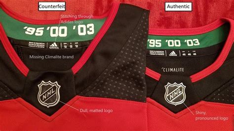 how to tell if an adidas hockey jersey is fake|genuine adidas hockey jersey.